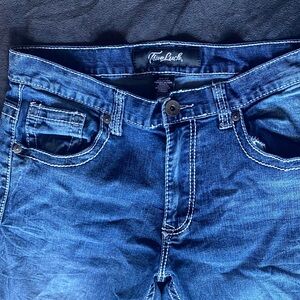 True Religion Men's Blue Relaxed Jeans